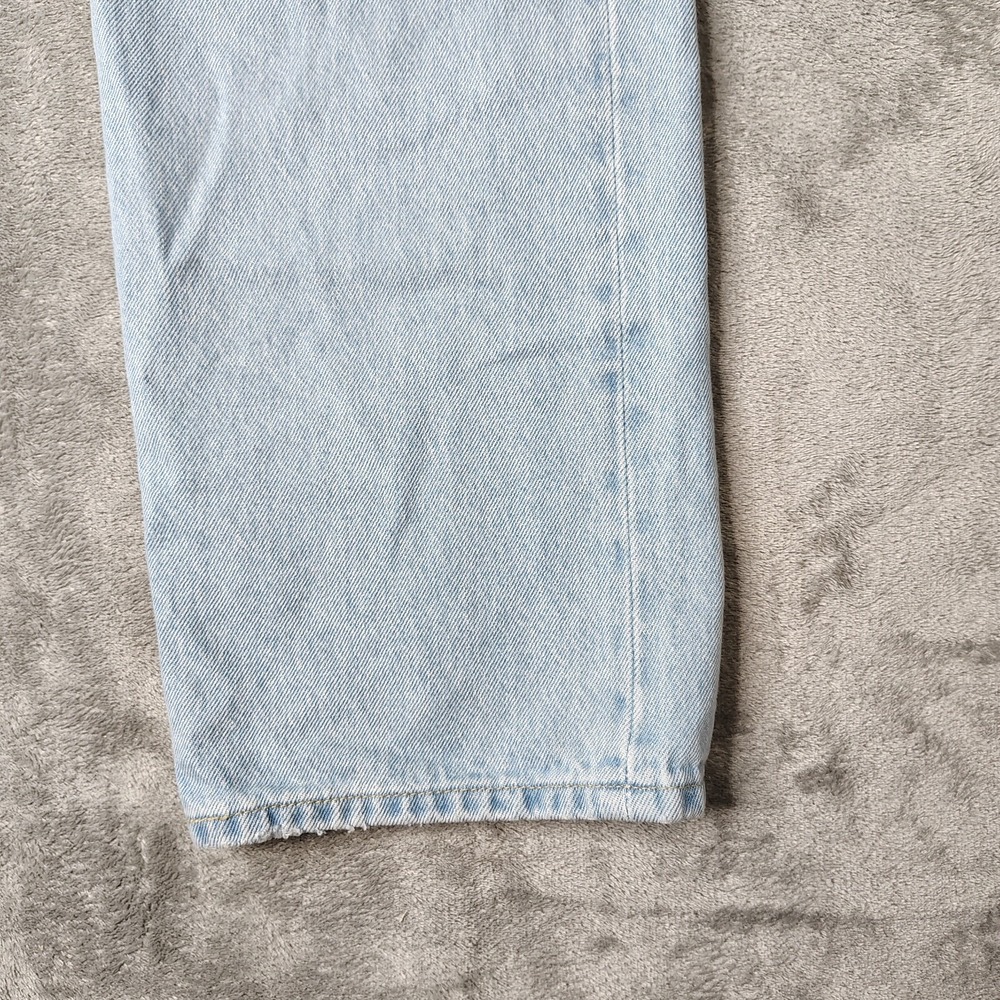 Levis Jeans Women 25x30 Blue 501 90s Premium Denim Light Wash Button Fly Classic - Picture 5 of 16